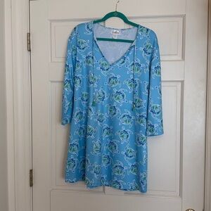 Viv and Lou Turtle Tunic Dress Like New